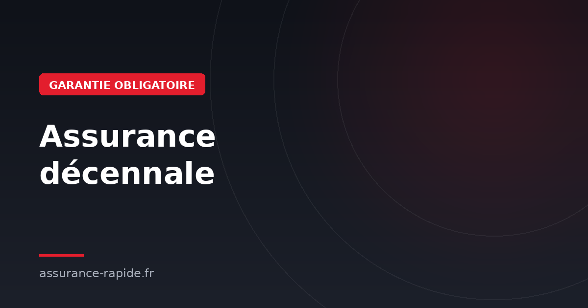 Assurance décennale